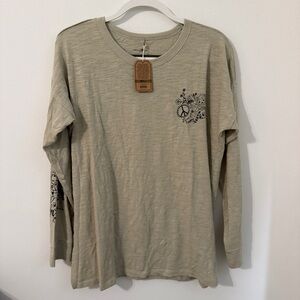 NATURAL LIFE Oversized Cotton Doodle Tee